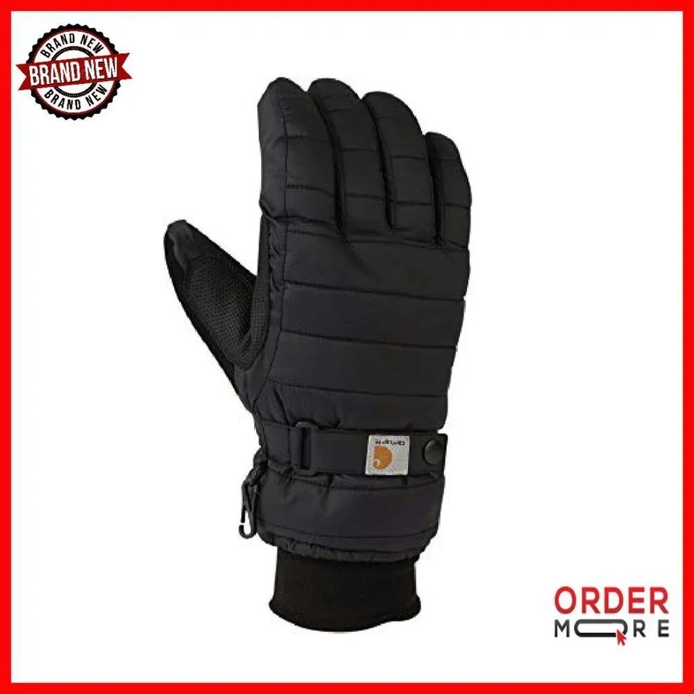 Women's Quilted Cold Weather Gloves Waterproof Insulated